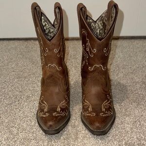 Kids Brown Cowboy Boots